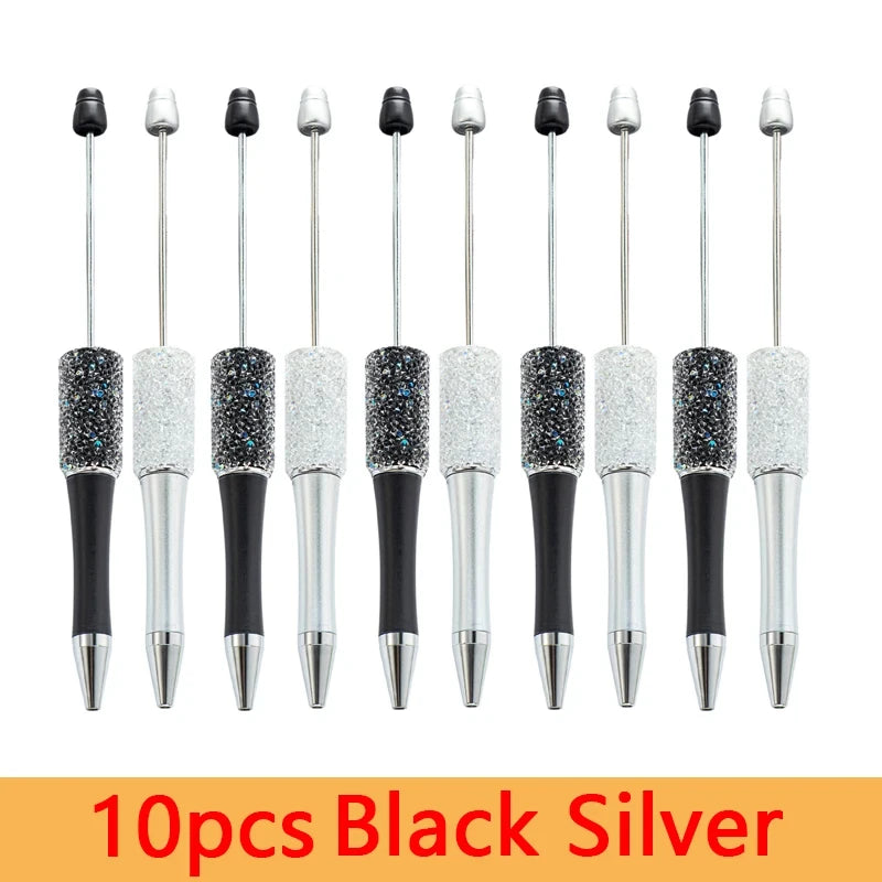 Plastic Beaded Ballpoint Pens