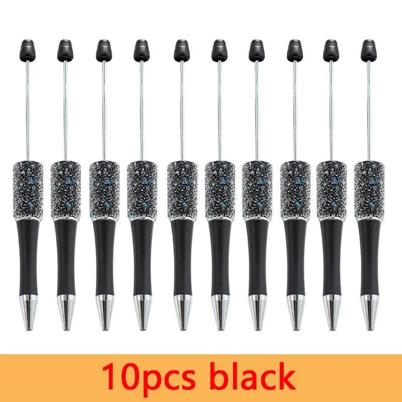 Plastic Beaded Ballpoint Pens
